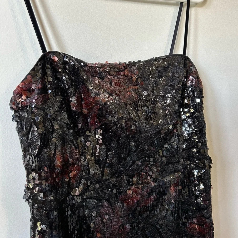 Guess Black Sparkly Mini Dress - Picture 2 of 5